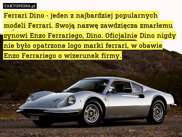 Ferrari Dino - jeden z najbardziej