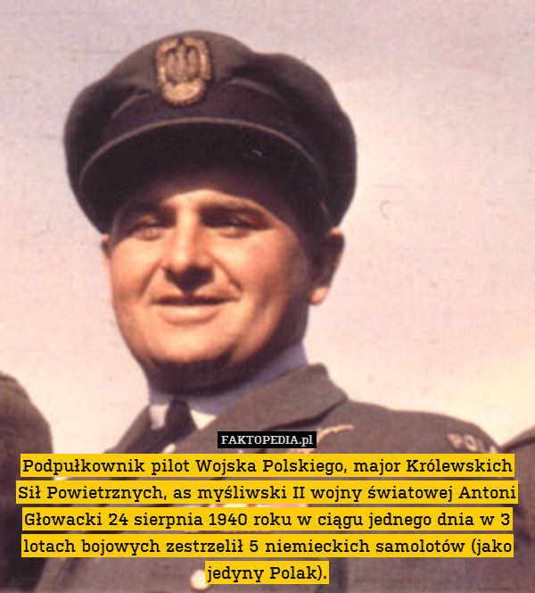 Podpułkownik pilot Wojska Polskiego,