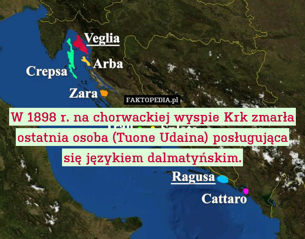 W 1898 r. na chorwackiej wyspie