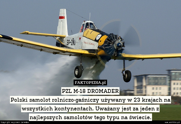 PZL M-18 DROMADER
Polski samolot