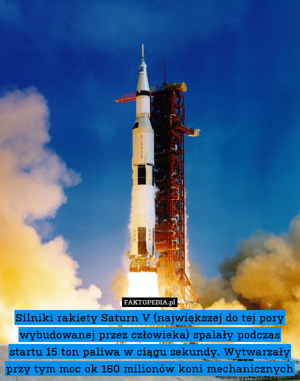 Silniki rakiety Saturn V (największej