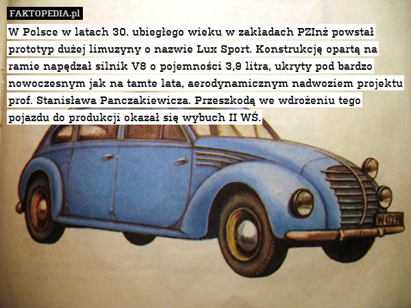 W Polsce w latach 30. ubiegłego