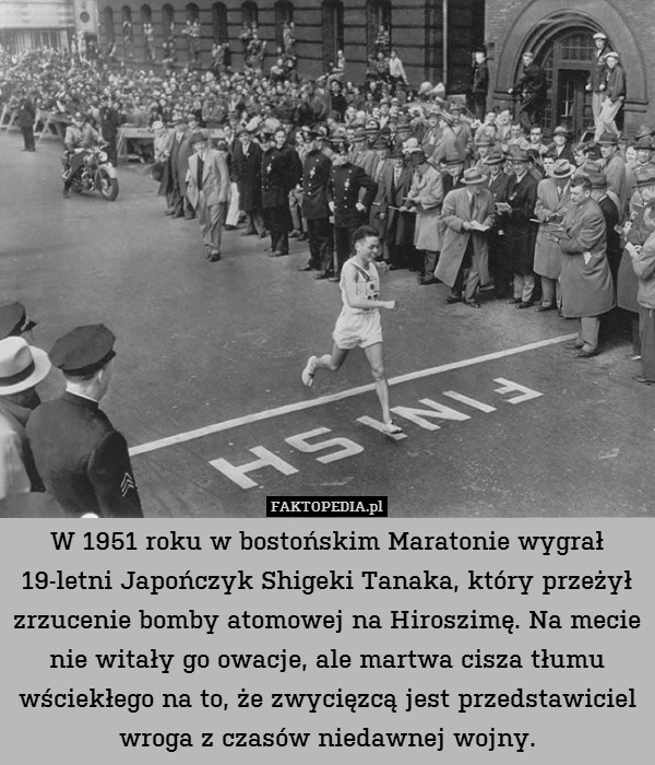 W 1951 roku w bostońskim Maratonie