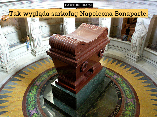 Tak wygląda sarkofag Napoleona