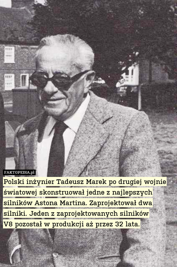 Polski inżynier Tadeusz Marek