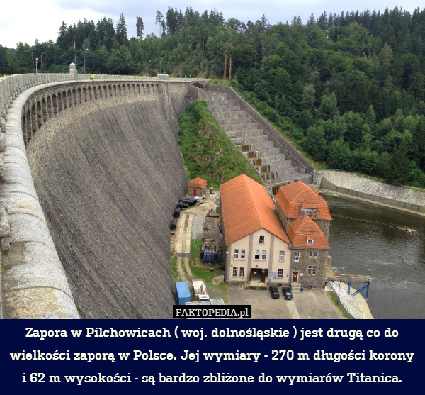 Zapora w Pilchowicach ( woj. dolnośląskie