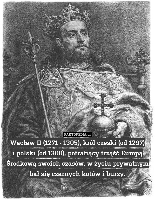 Wacław II (1271 - 1305), król