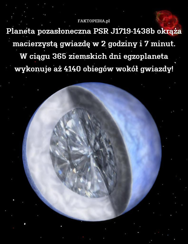 Planeta pozasłoneczna PSR J1719-1438b