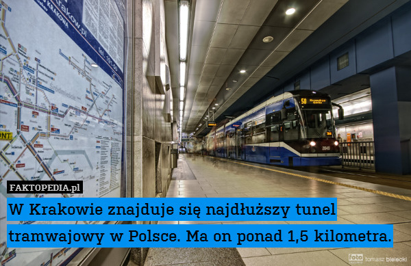 W Krakowie znajduje się najdłuższy