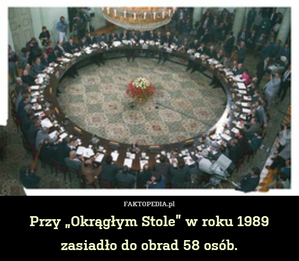 Przy „Okrągłym Stole” w roku 1989