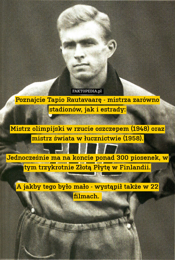 Poznajcie Tapio Rautavaarę - mistrza