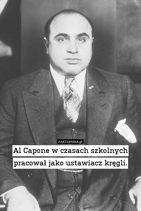 Al Capone w czasach szkolnych