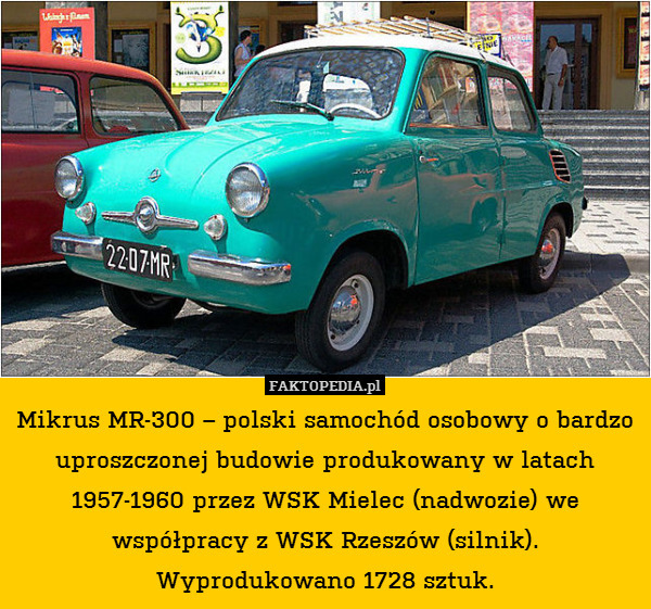 Mikrus MR-300 – polski samochód