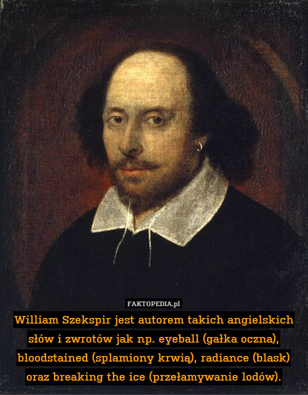 William Szekspir jest autorem