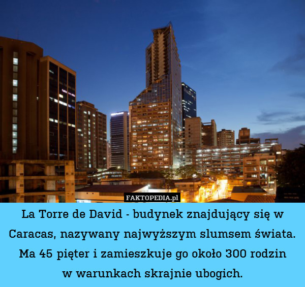 La Torre de David - budynek znajdujący