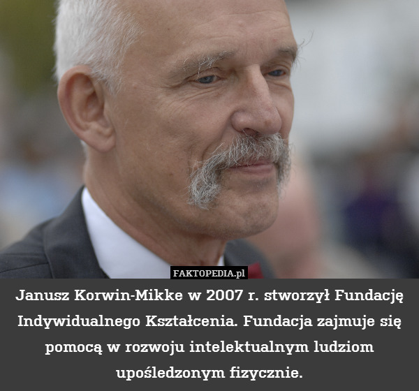 Janusz Korwin-Mikke w 2007 r.