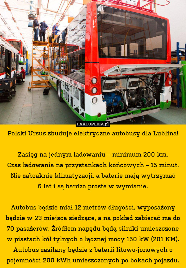 Polski Ursus zbuduje elektryczne