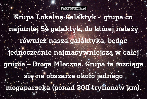 Grupa Lokalna Galaktyk -  grupa