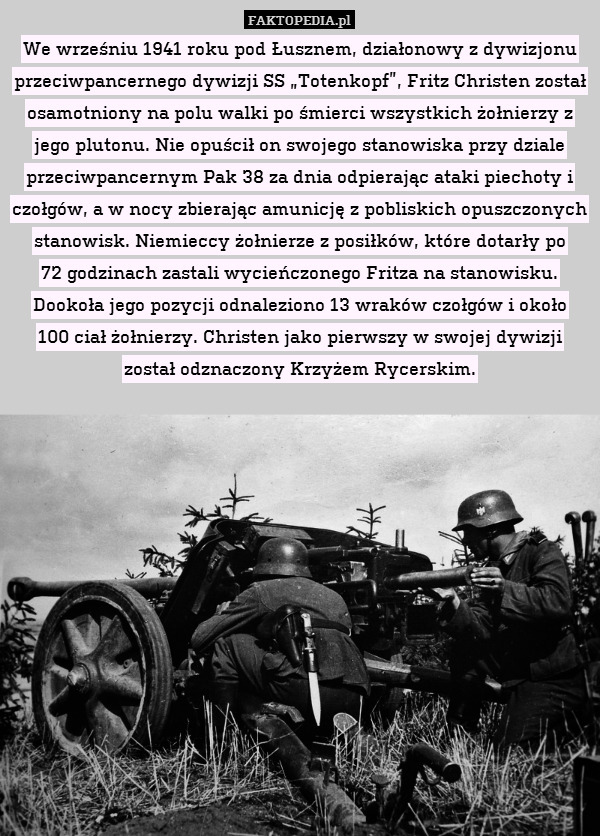 We wrześniu 1941 roku pod Łusznem,