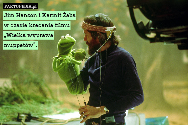 Jim Henson i Kermit Żaba w czasie
