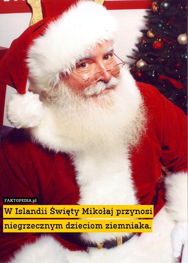 W Islandii Święty Mikołaj przynosi