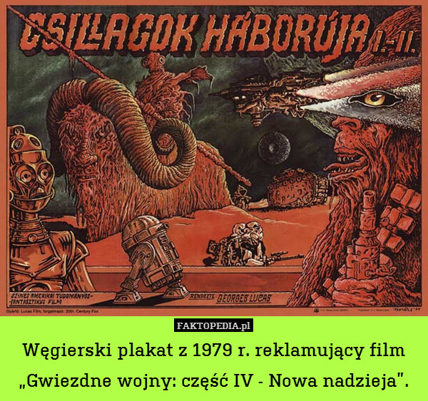 Węgierski plakat z 1979 r. reklamujący
