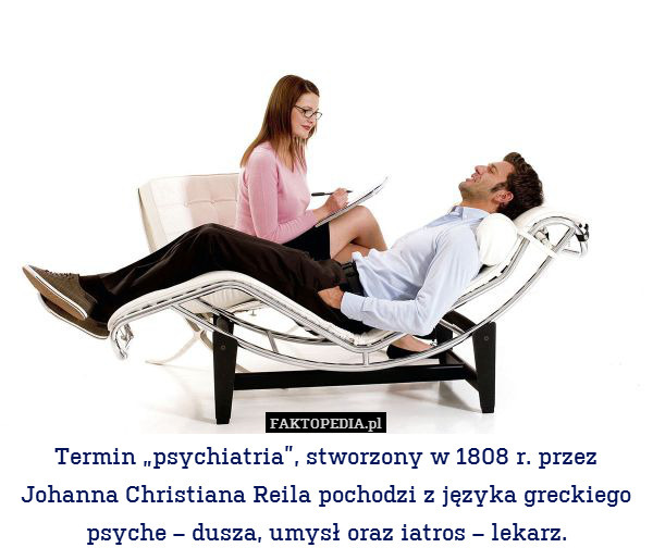 Termin "psychiatria",