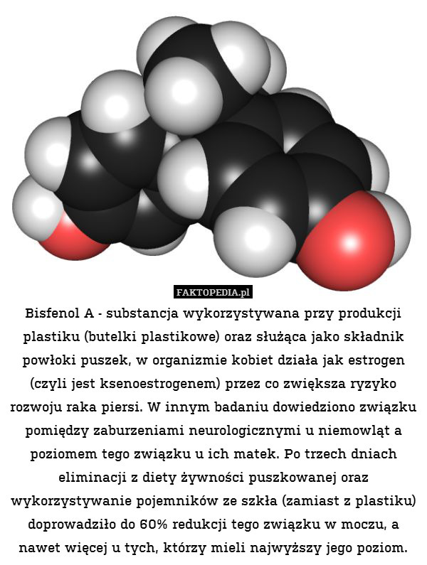 Bisfenol A - substancja wykorzystywana