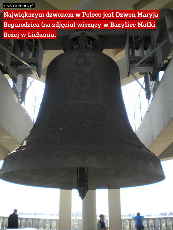 Największym dzwonem w Polsce jest