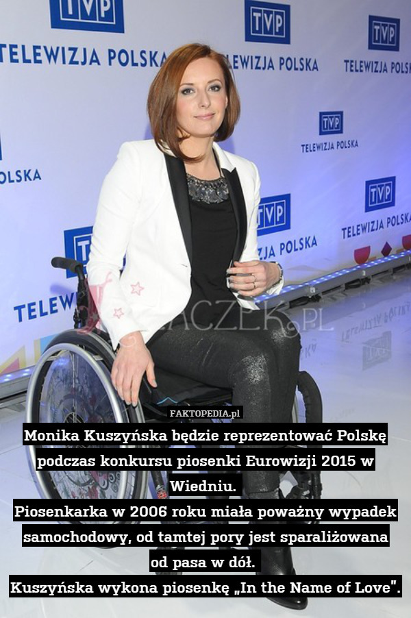 Monika Kuszyńska będzie reprezentować Polskę podczas konkursu piosenki Eurowizji