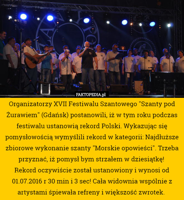 Organizatorzy XVII Festiwalu Szantowego "Szanty pod Żurawiem"