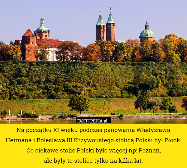 Na początku XI wieku podczas panowania Władysława Hermana i Bolesława III