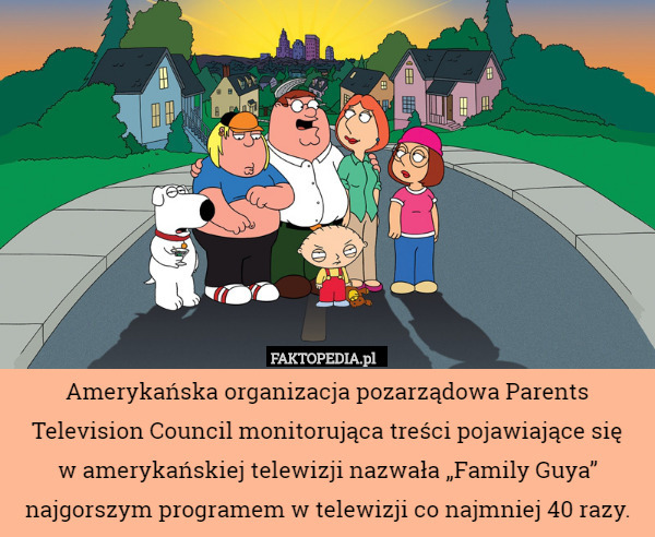 Amerykańska organizacja pozarządowa Parents Television Council monitorująca