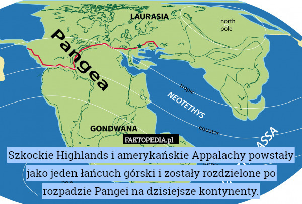 Szkockie Highlands i amerykańskie Appalachy powstały jako jeden łańcuch