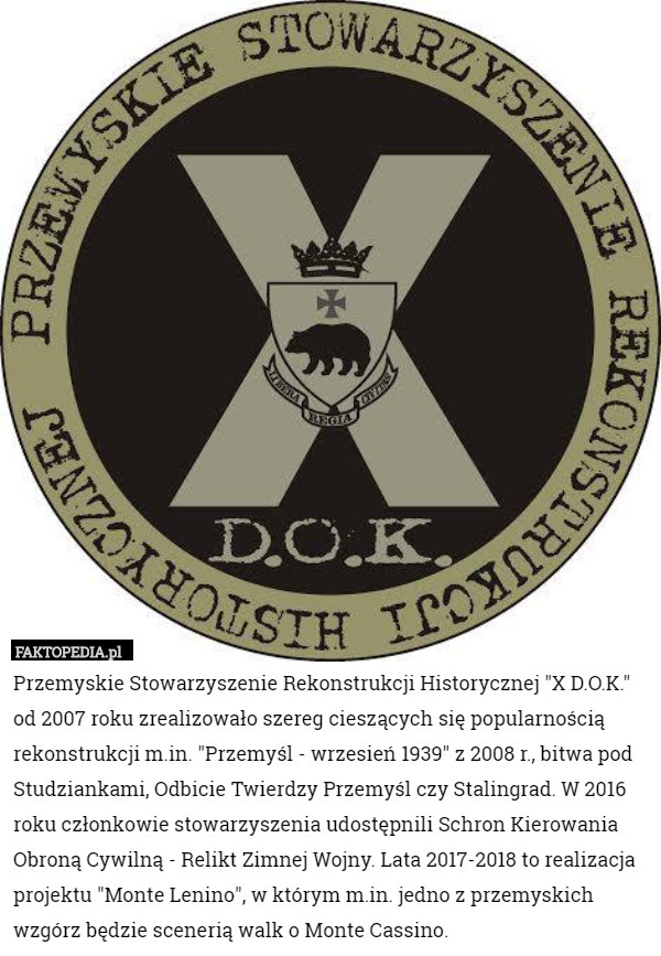 Przemyskie Stowarzyszenie Rekonstrukcji Historycznej "X D.O.K."