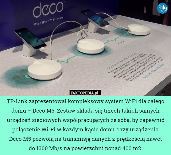 TP-Link zaprezentował kompleksowy system WiFi dla całego domu – Deco M5.