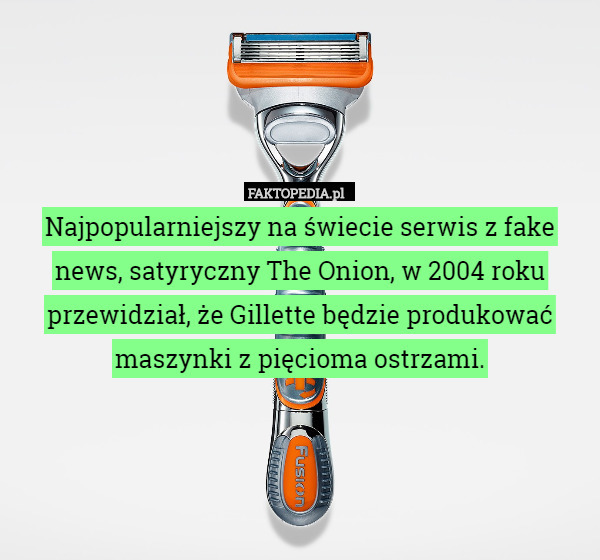 Najpopularniejszy na świecie serwis z fake news, satyryczny The Onion, w