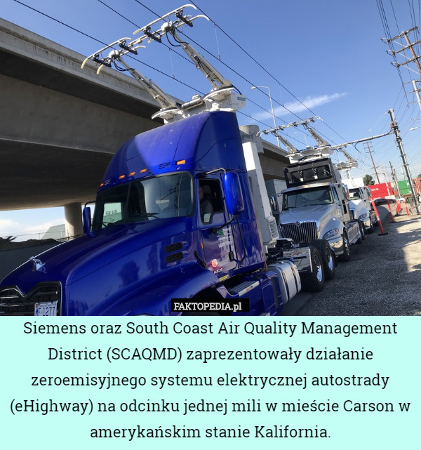 Siemens oraz South Coast Air Quality Management District (SCAQMD) zaprezentowały