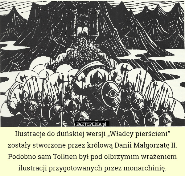 Ilustracje do duńskiej wersji „Władcy pierścieni” zostały stworzone przez