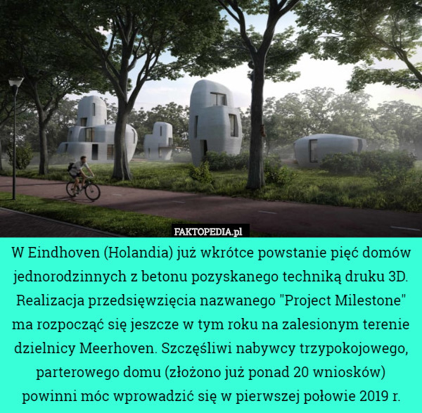 W Eindhoven (Holandia) już wkrótce powstanie pięć domów jednorodzinnych