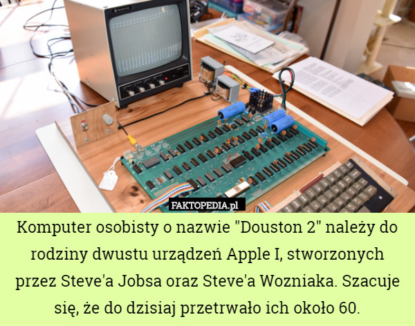 Komputer osobisty o nazwie "Douston 2" należy do rodziny dwustu