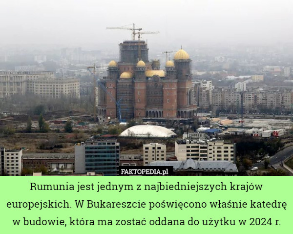 Rumunia jest jednym z najbiedniejszych krajów europejskich. W Bukareszcie...