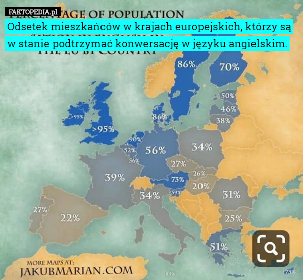 Odsetek mieszkańców w krajach europejskich, którzy są w stanie podtrzymać...