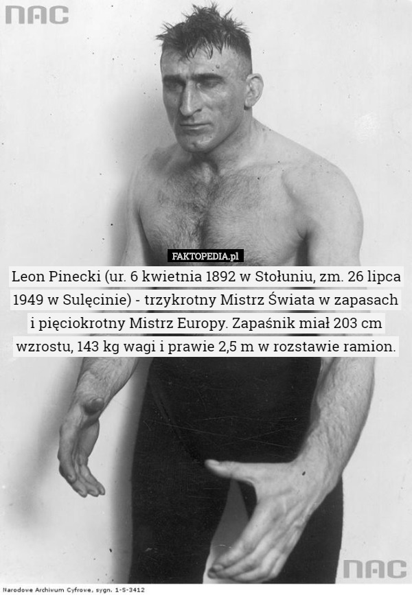 Leon Pinecki (ur. 6 kwietnia 1892 w Stołuniu, zm. 26 lipca 1949 w Sulęcinie)...