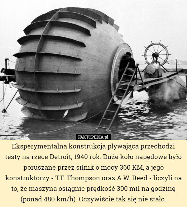 Eksperymentalna konstrukcja pływająca przechodzi testy na rzece Detroit...