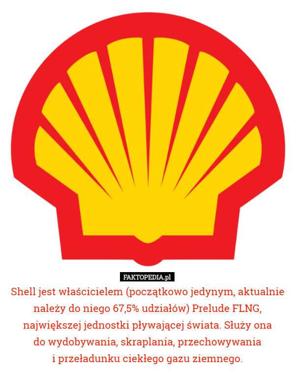 Shell jest właścicielem (początkowo jedynym, aktualnie należy do niego 60%...