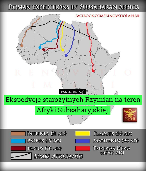 Ekspedycje starożytnych Rzymian na teren Afryki...
