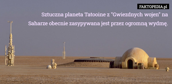 Sztuczna planeta Tatooine z 