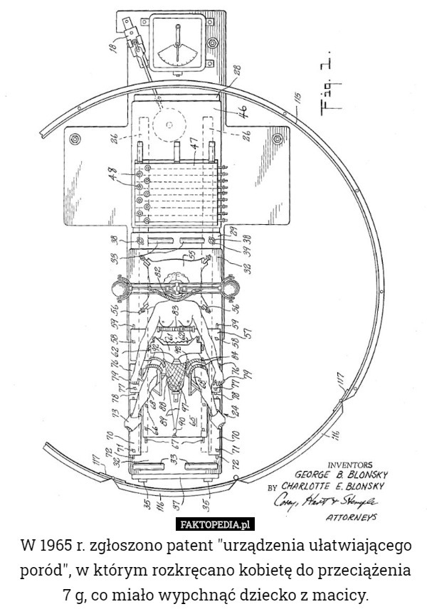 W 1965 r. zgłoszono patent 