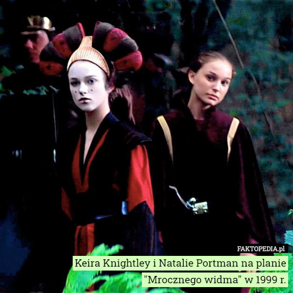 Keira Knightley i Natalie Portman na planie 
